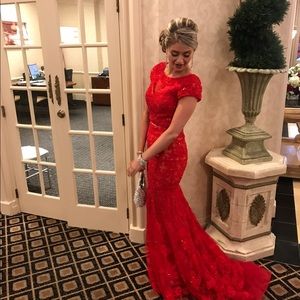 Two piece JOVANI dress